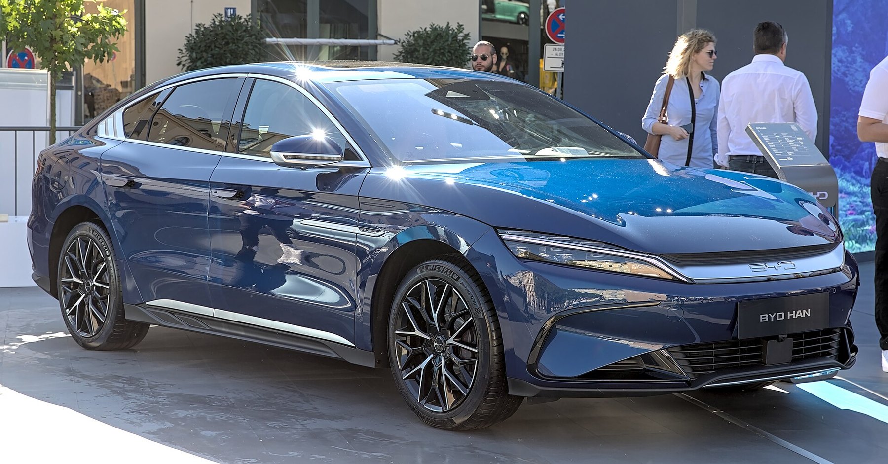 BYD Han electric sedan